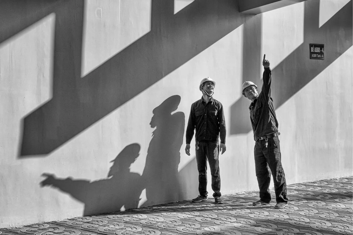 Notebook and planning notes on a desk