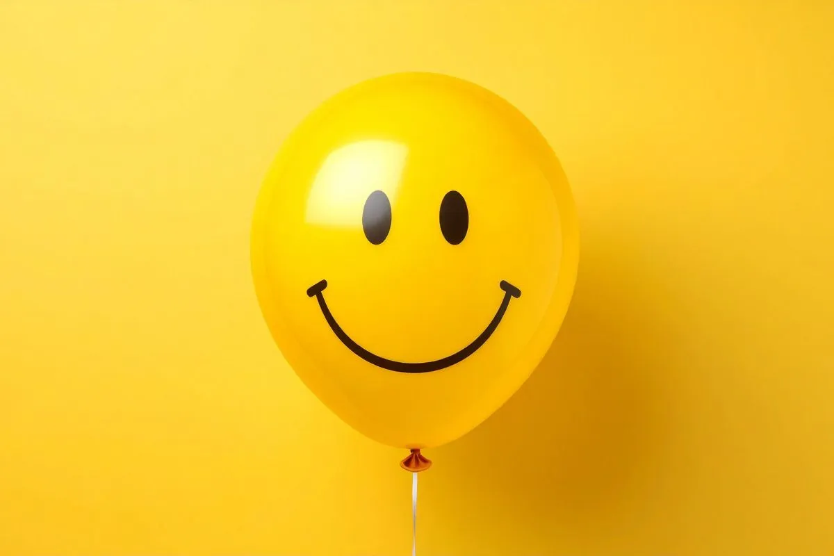 Workspace with display and planning notes